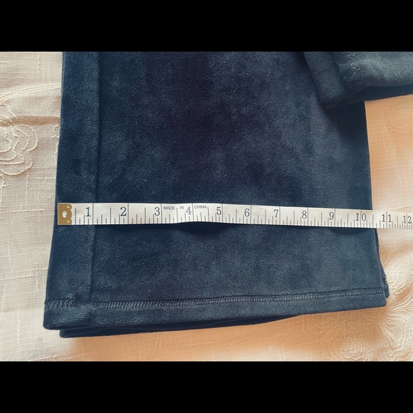 LONG TALL SALLY Womens Velvet Wide Leg Pants Medium NWOT - Picture 9 of 11